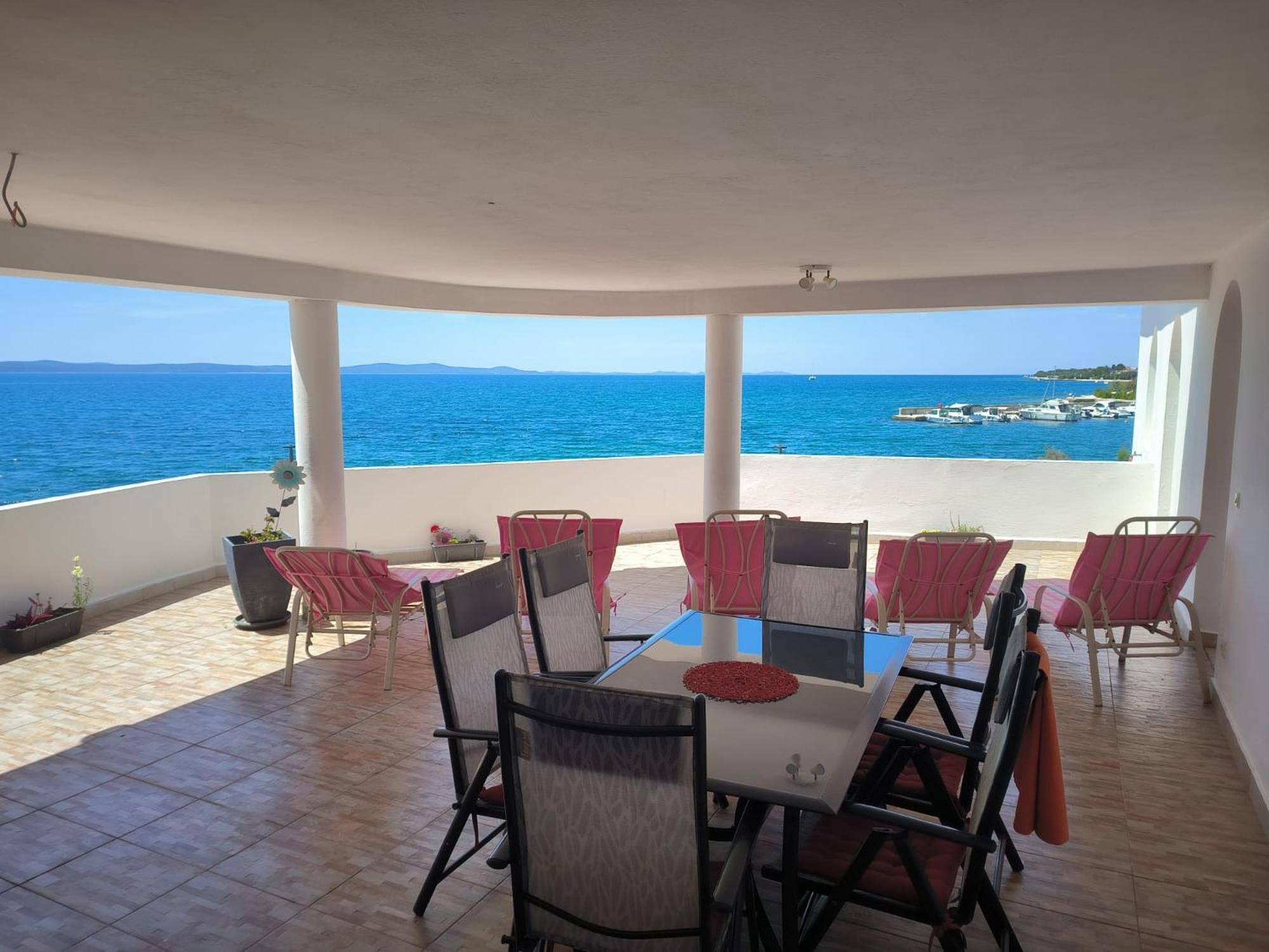 Villa Magia Sul Mare Petrčane Exterior foto