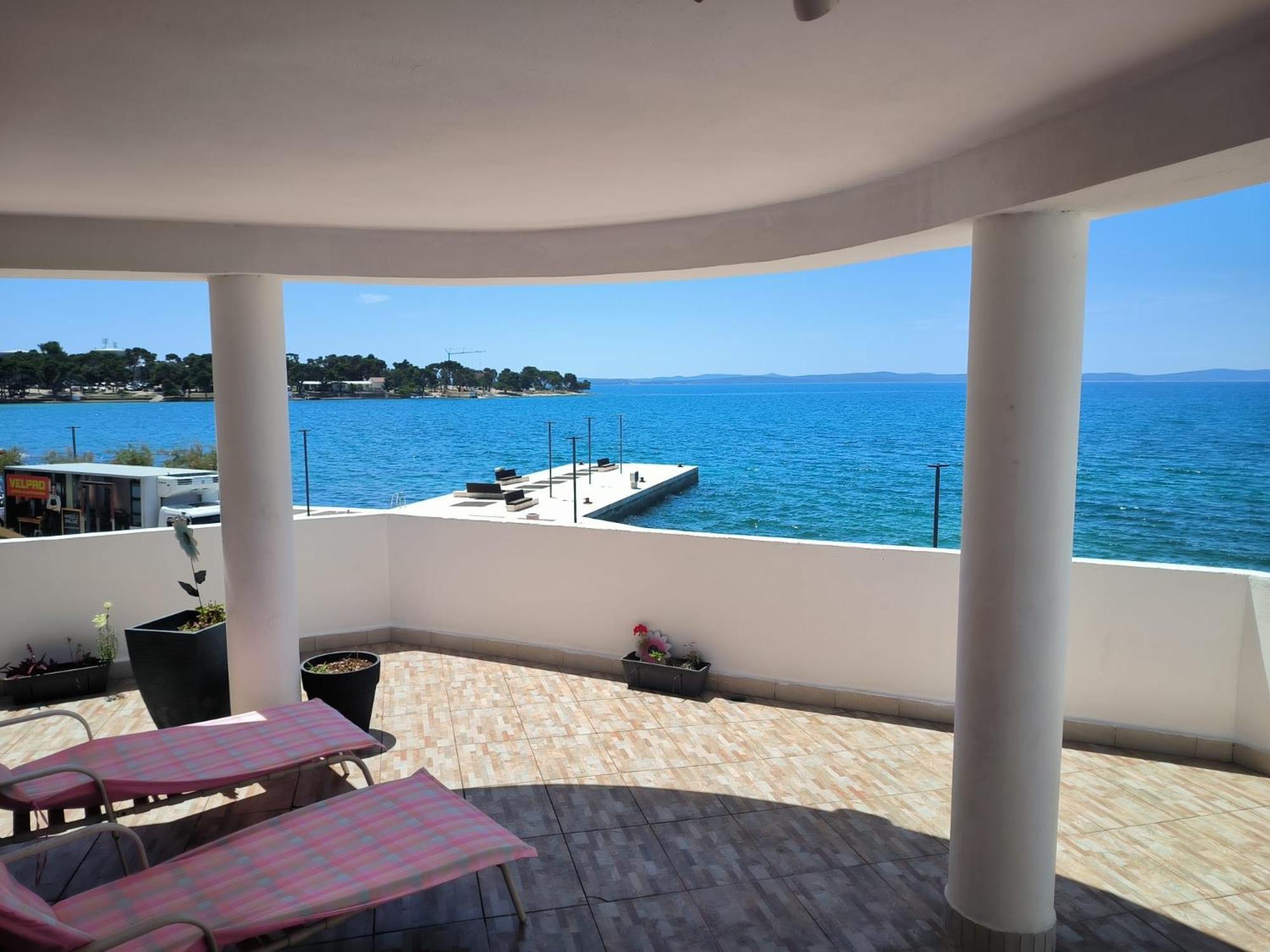 Villa Magia Sul Mare Petrčane Exterior foto